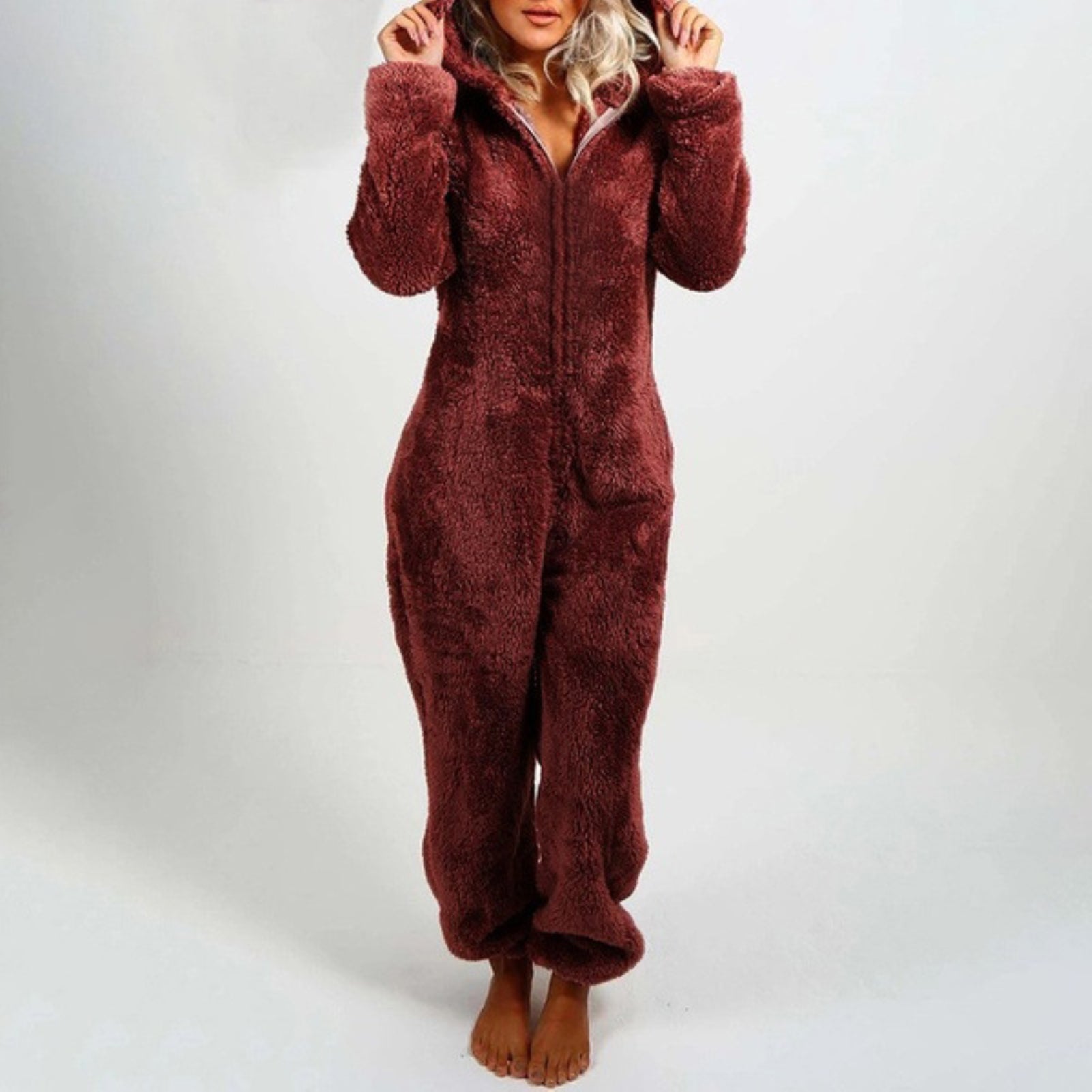 Lillian | Cozy Hooded Woman's Pajamas