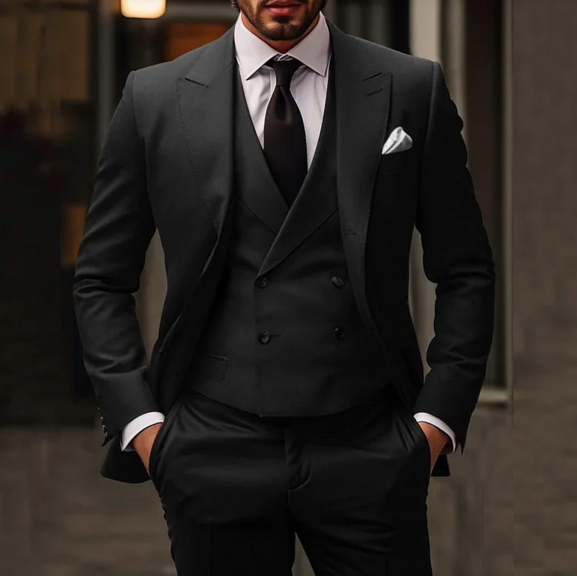 Avery | Versatile Business Elegance Man's 3-Piece Suit