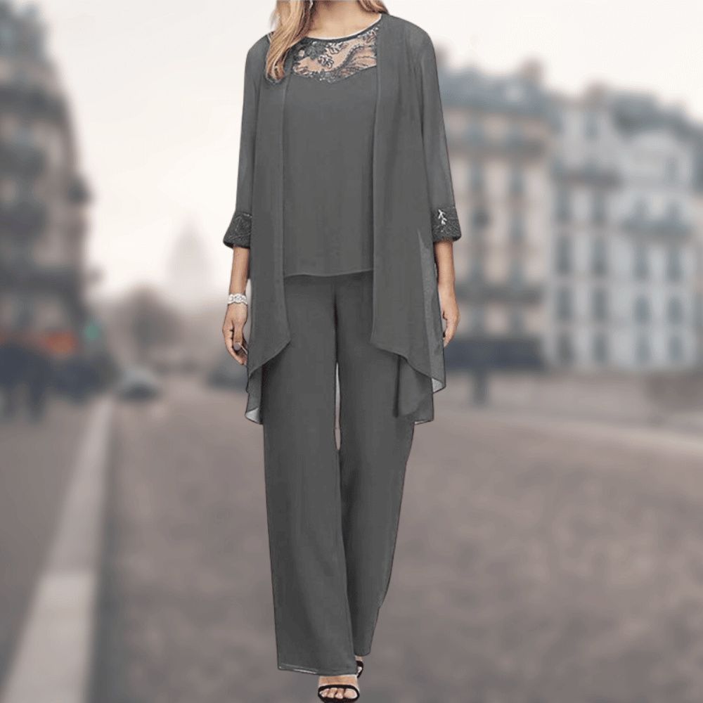 Holly | Elegant Versatile Woman's Three-Piece Set