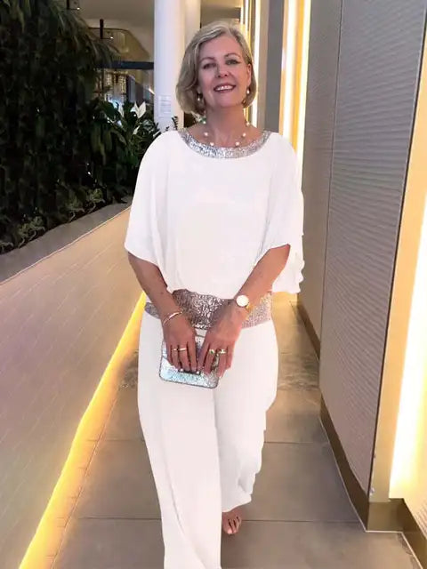 Maisie | Glitter Elegant Woman's Summer Evening Set