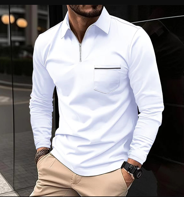 Francis | Timeless Elegant Man's Spring Polo Shirt