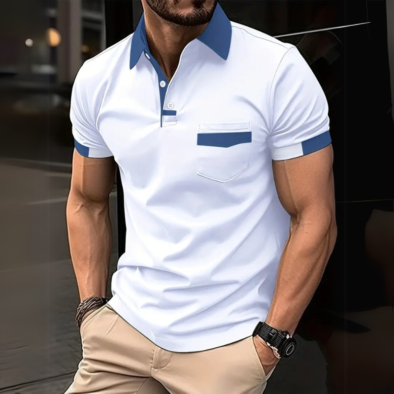 Rowan | Casual Comfort Man's Spring Polo Shirt