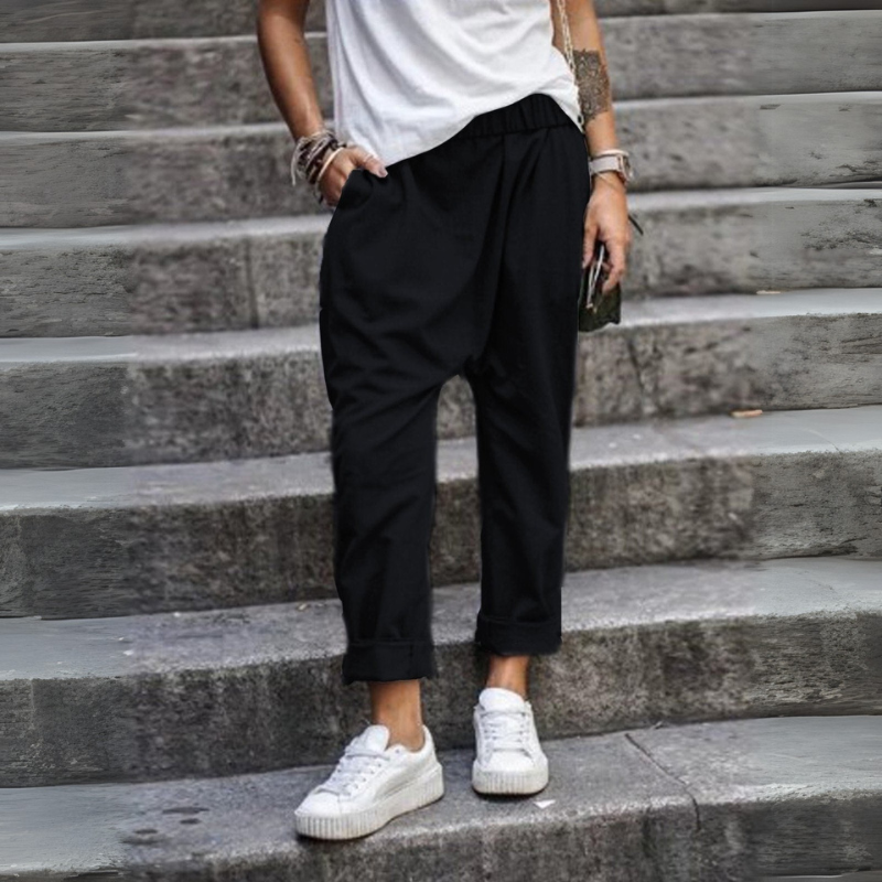 Shirley | Lightweight Comfort Woman's Summer Trousers