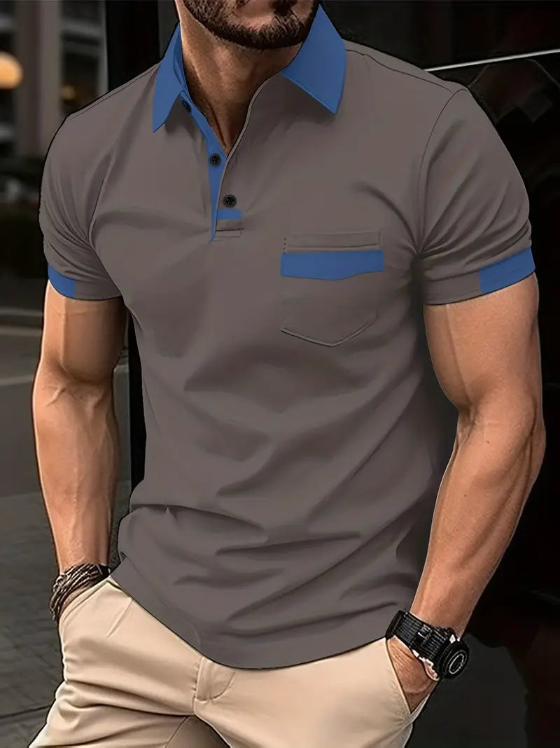 Rowan | Casual Comfort Man's Spring Polo Shirt