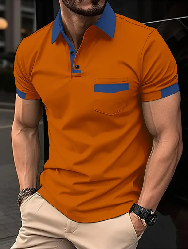 Rowan | Casual Comfort Man's Spring Polo Shirt