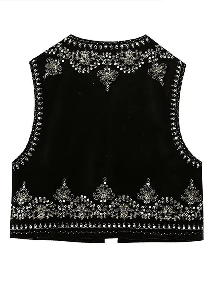 Winifred | Stylish Embroidery Woman's Summer Vest