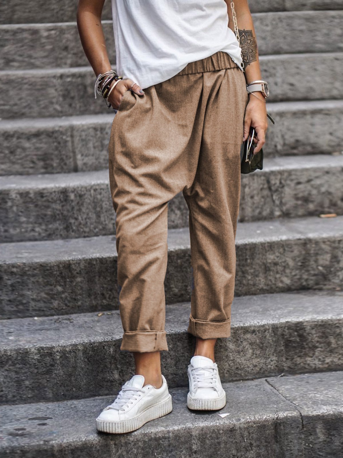Shirley | Lightweight Comfort Woman's Summer Trousers