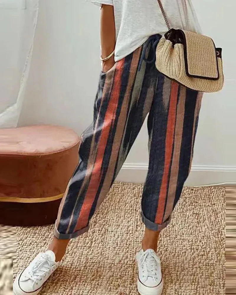 Dawn | Stylish Light Comfort Woman's Linen Trousers