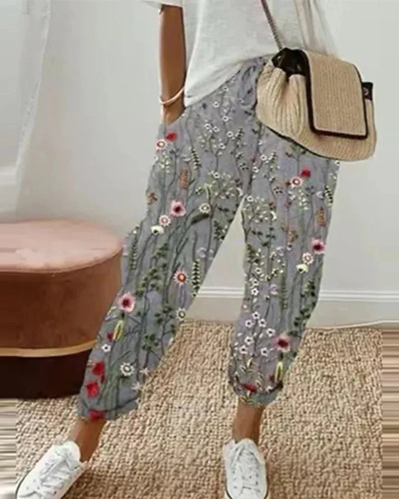 Dawn | Stylish Light Comfort Woman's Linen Trousers
