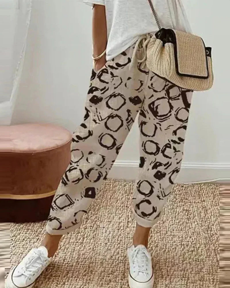 Dawn | Stylish Light Comfort Woman's Linen Trousers