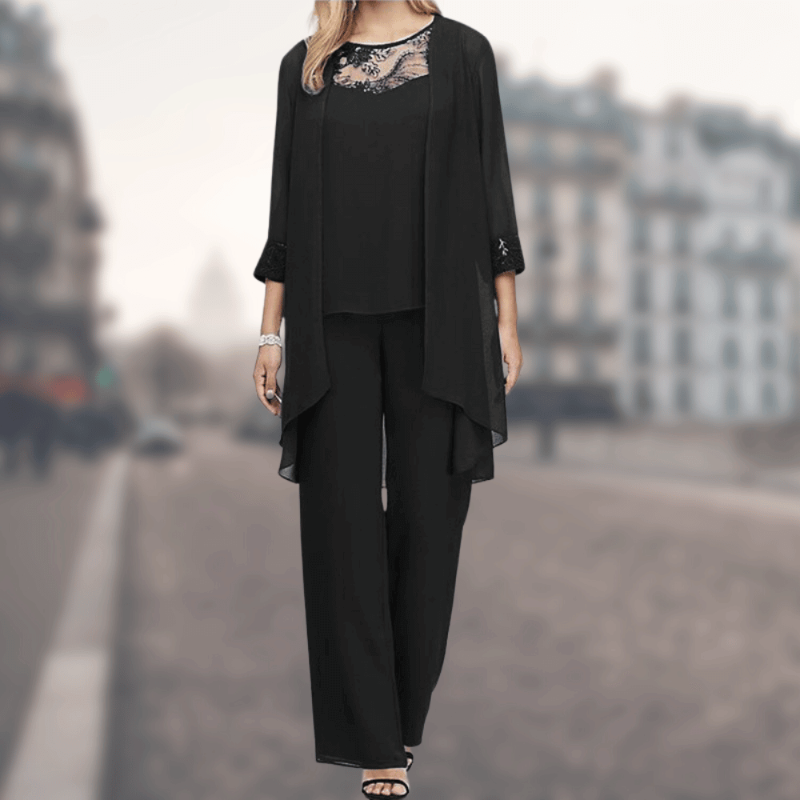 Holly | Elegant Versatile Woman's Three-Piece Set