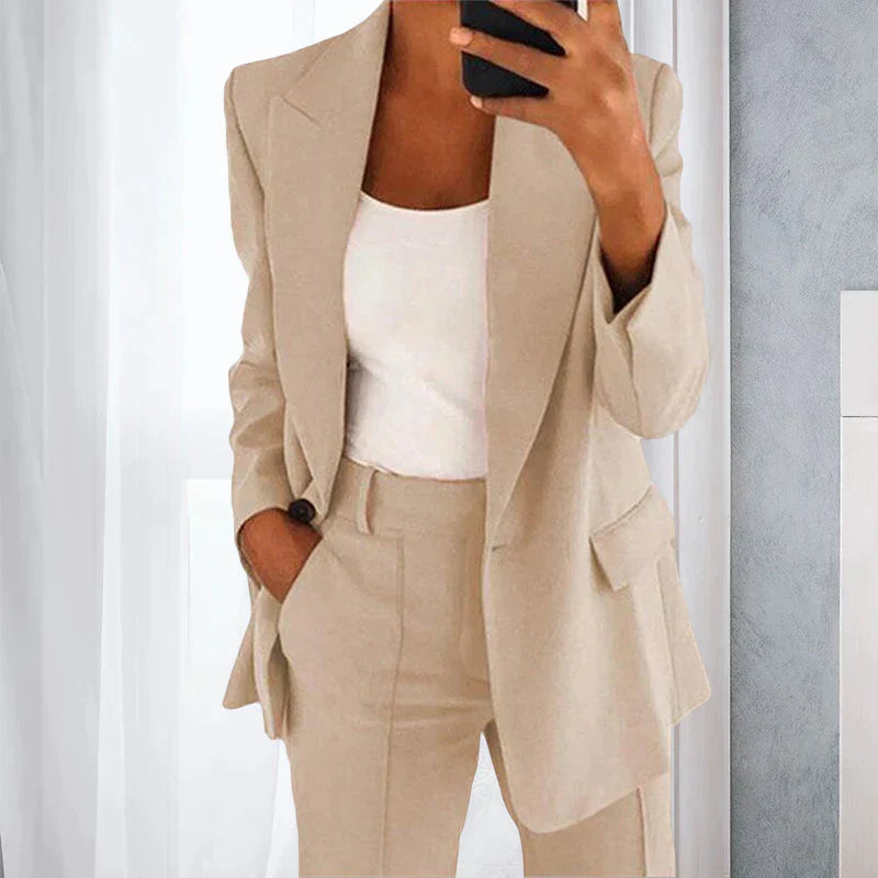 Sheila | Elegant Breathable Woman's Summer Suit Set