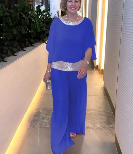 Maisie | Glitter Elegant Woman's Summer Evening Set