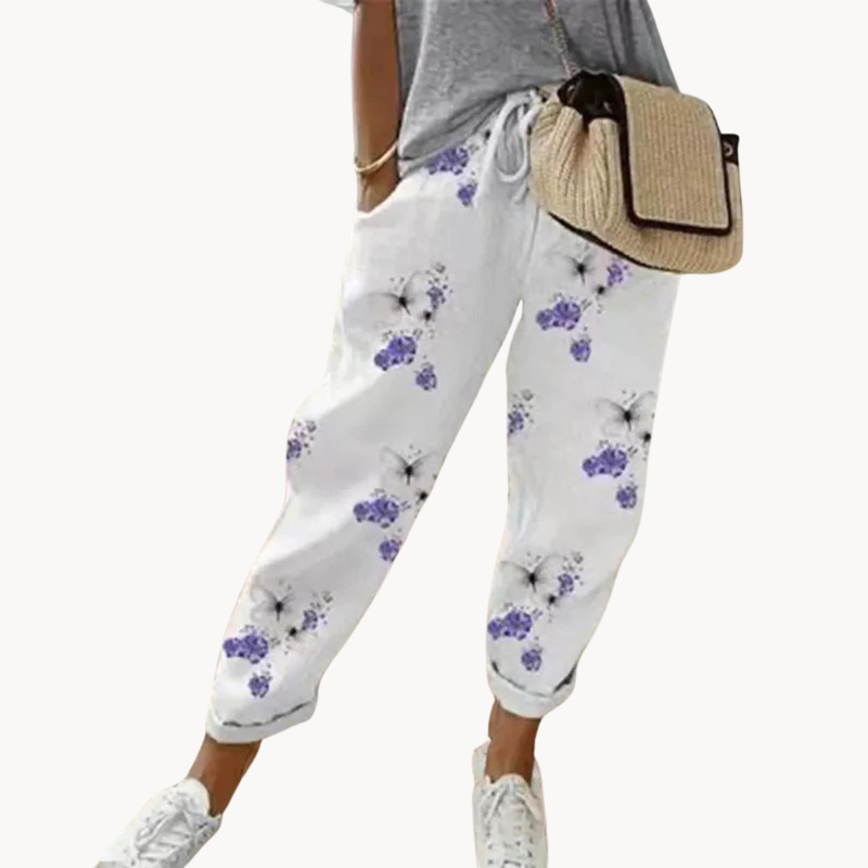 Dawn | Stylish Light Comfort Woman's Linen Trousers