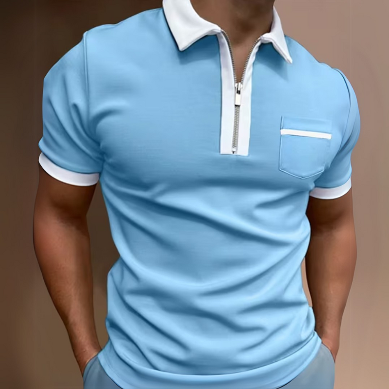 Calvin | Elegant Unique Man's Polo Shirt