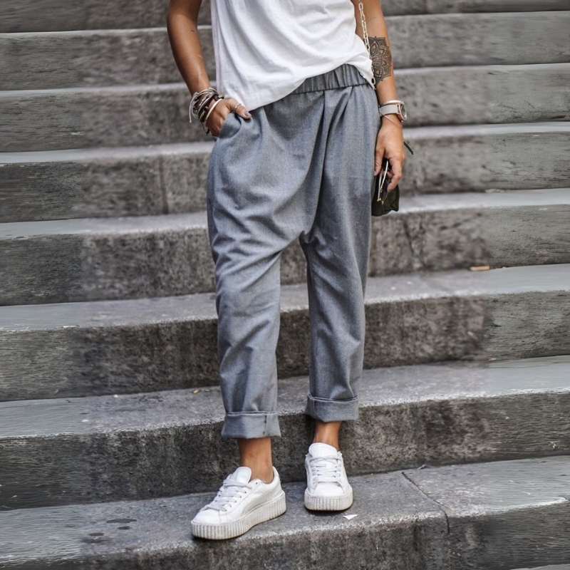 Shirley | Lightweight Comfort Woman's Summer Trousers