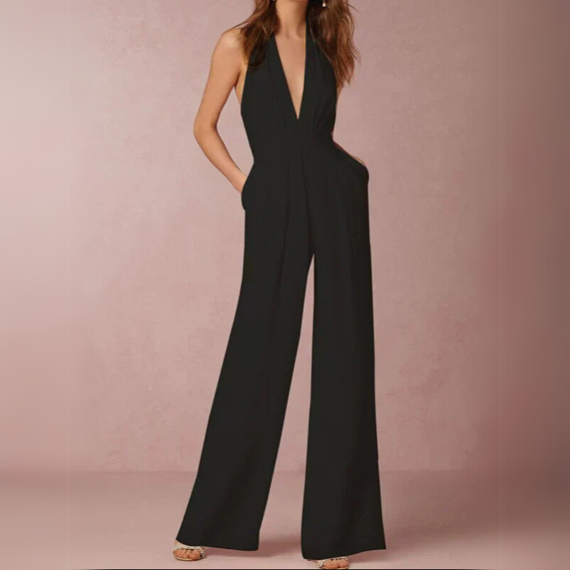 Vivian | Breezy Elegance Woman's Summer Jumpsuit