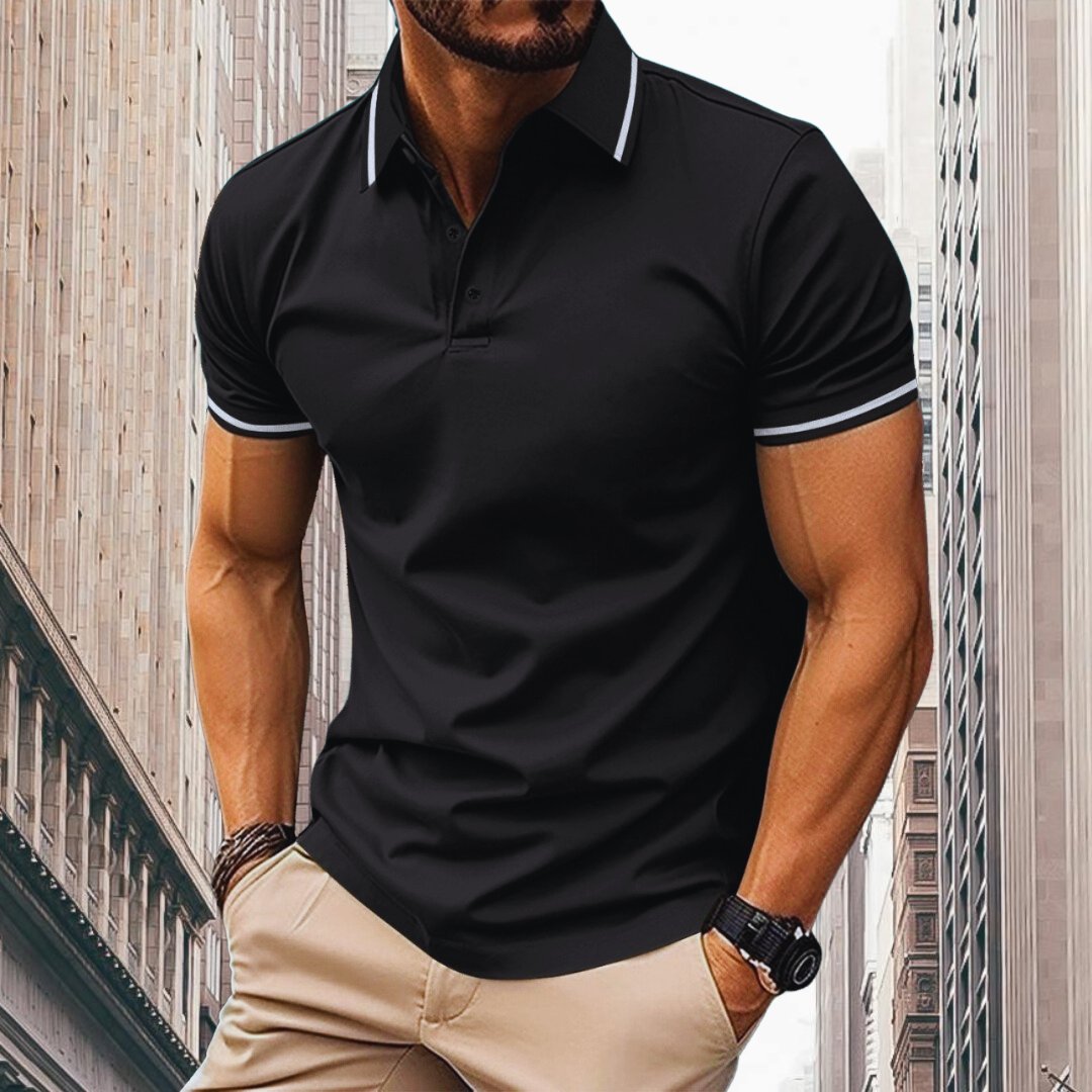 Clark | Fresh Breathable Comfort Men's Spring Polo Shirt
