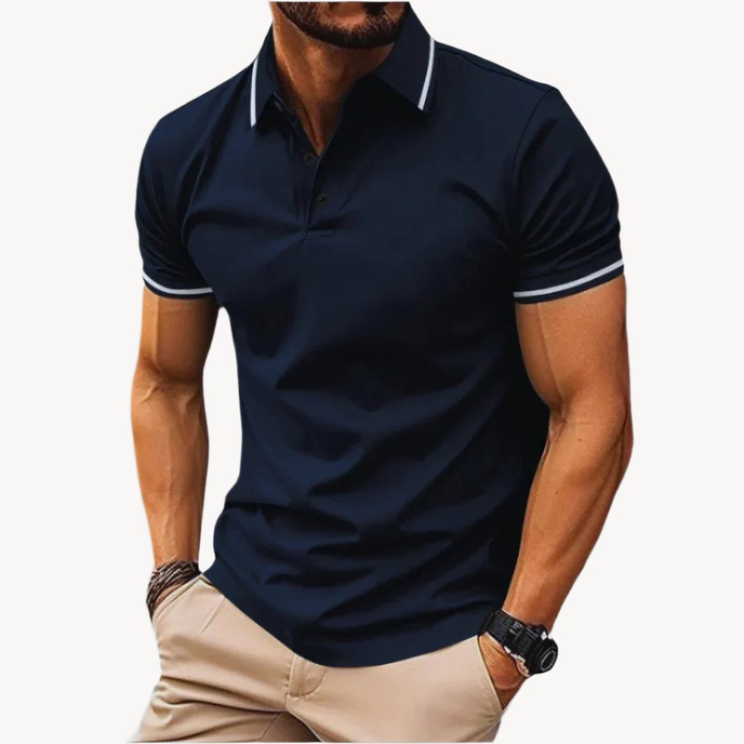 Clark | Fresh Breathable Comfort Men's Spring Polo Shirt